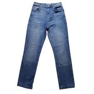 Reformation Jeans Liza Ultra High Rise Straight Slim Womens 27 Denim